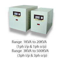servo controlled voltage stabilizer manufacturers in bangalore
